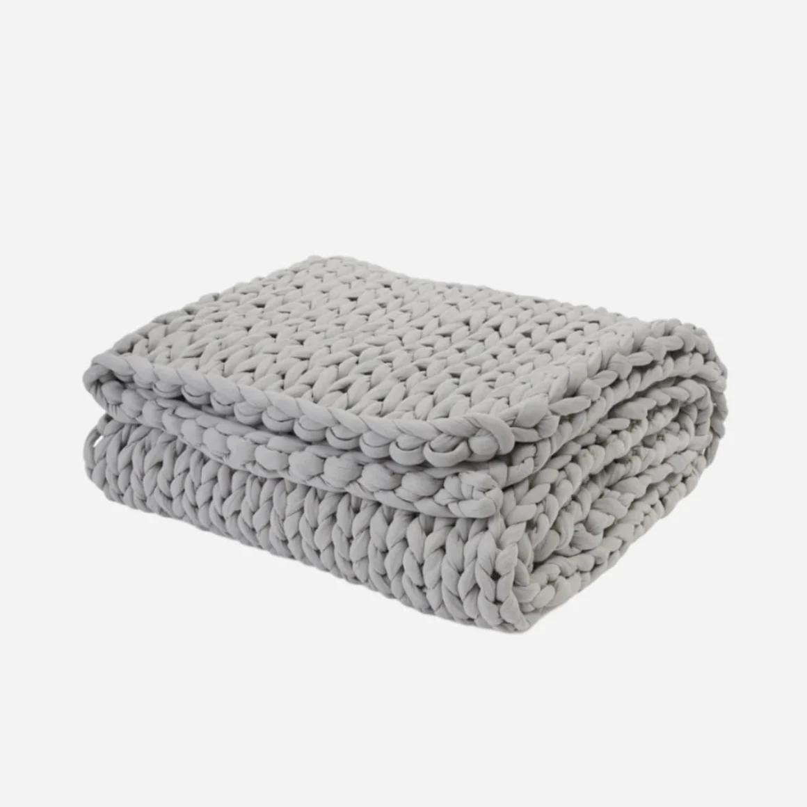 Cotton Knitted Weighted Blanket - Image 9