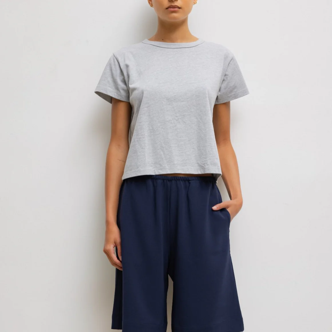 Margo Cotton Crewneck Tee - Image 3