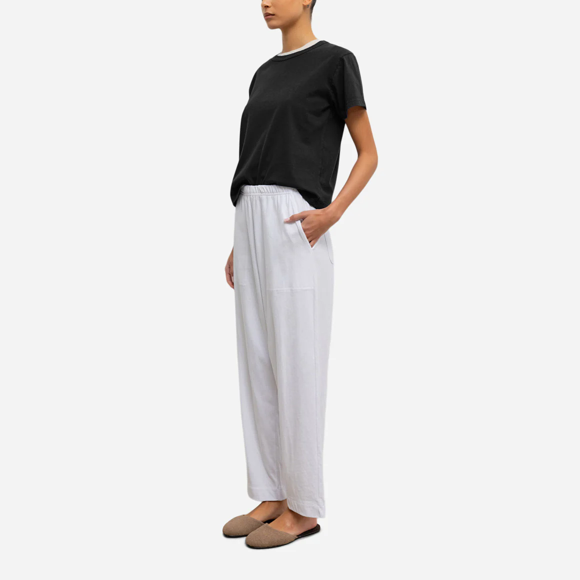 Margo Cotton Tapered Pocket Pant - Image 3