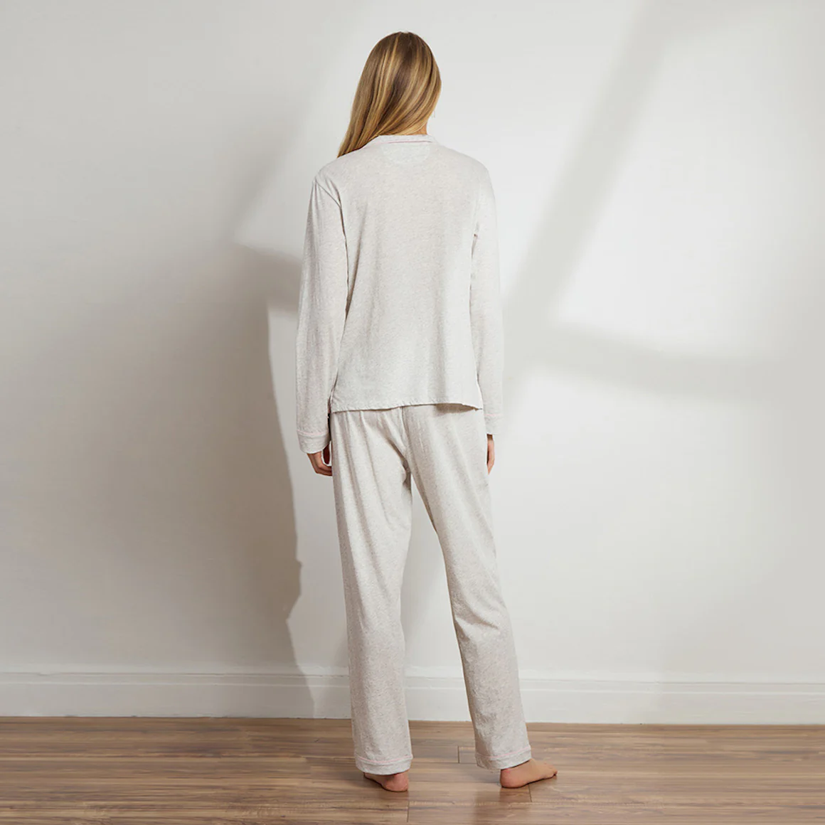 Organic Pima Cotton Long PJ Set - Image 3