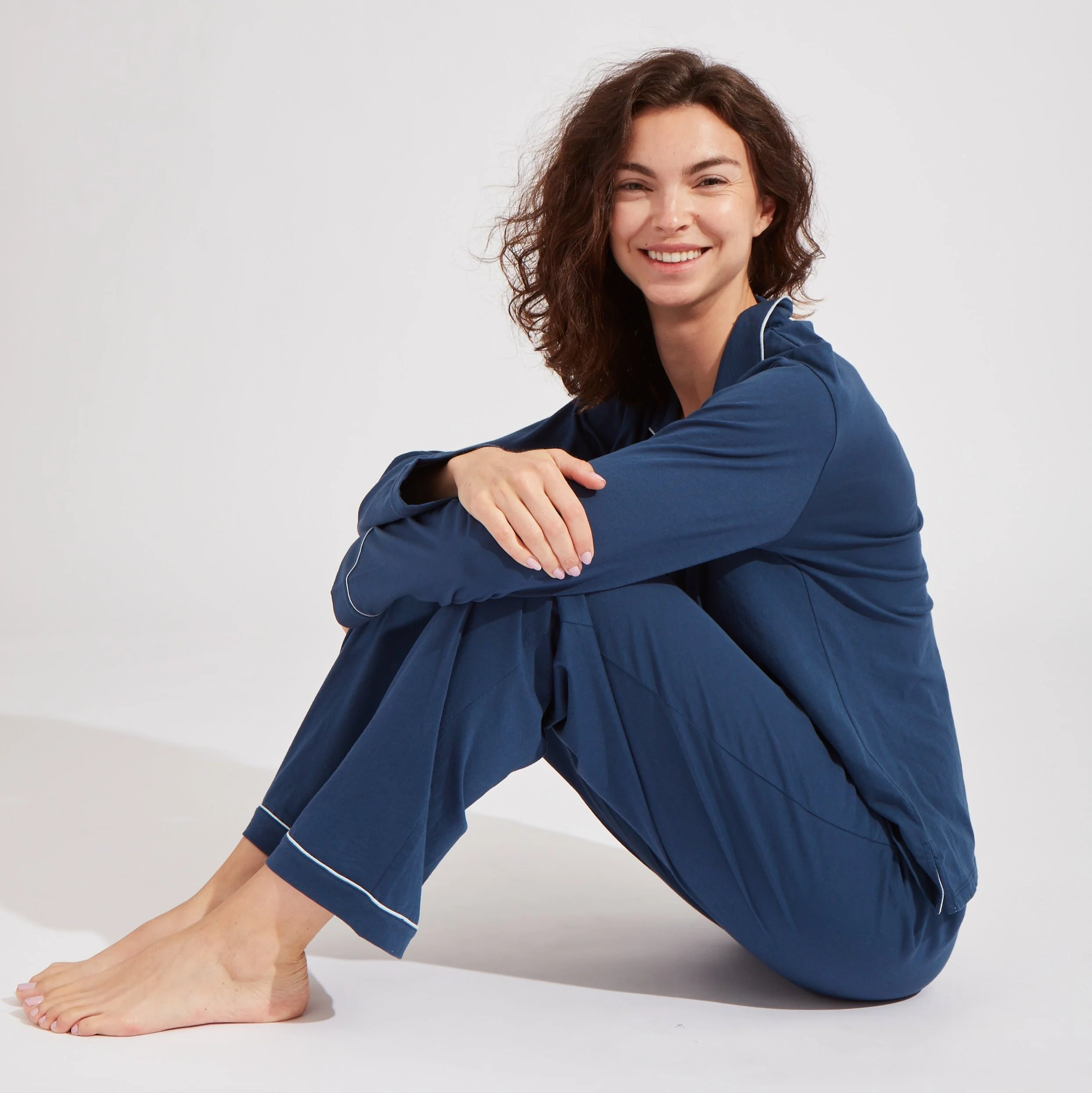 Organic Pima Cotton Long PJ Set - Image 3