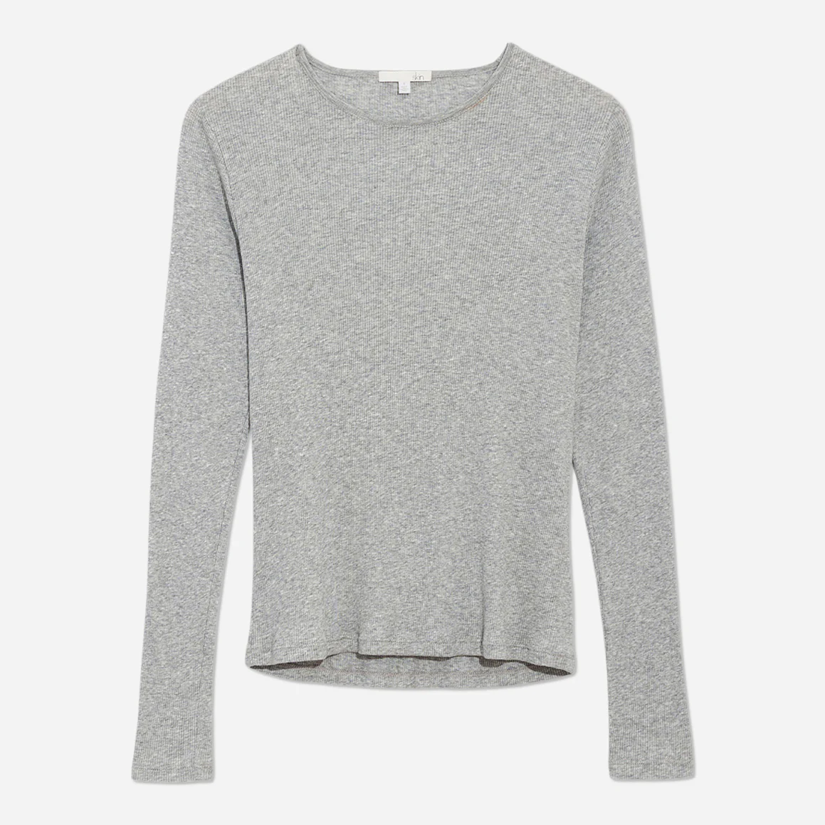 Rayne Long Sleeve Pima Cotton Ribbed Shirt - Image 4