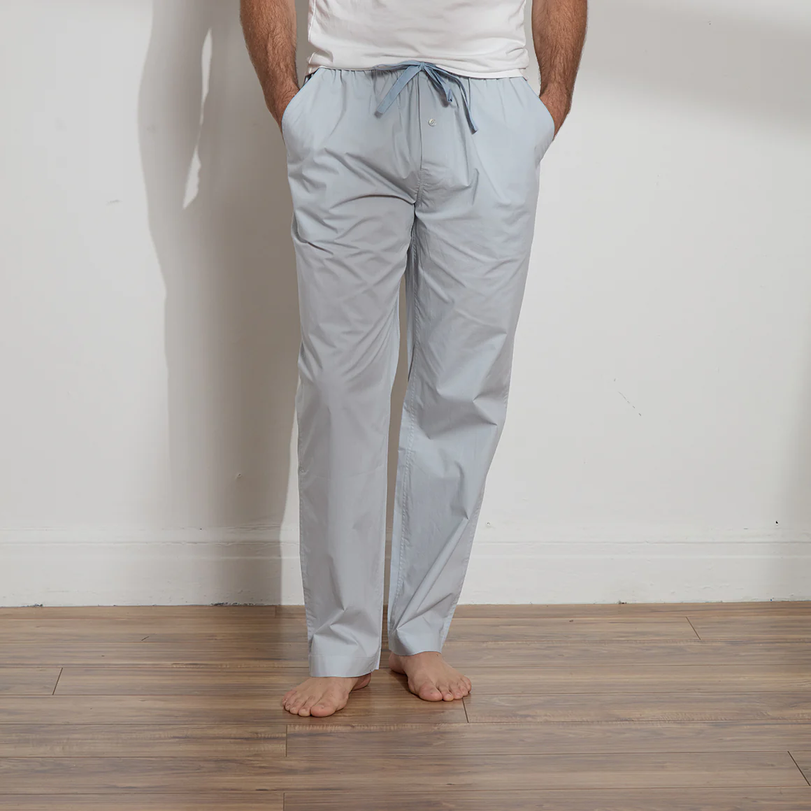 Unisex Organic Cotton Poplin Boyfriend Pant - Image 5