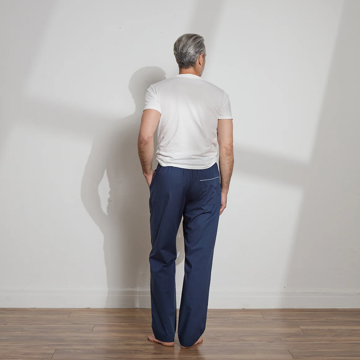 Unisex Organic Cotton Poplin Boyfriend Pant - Image 3