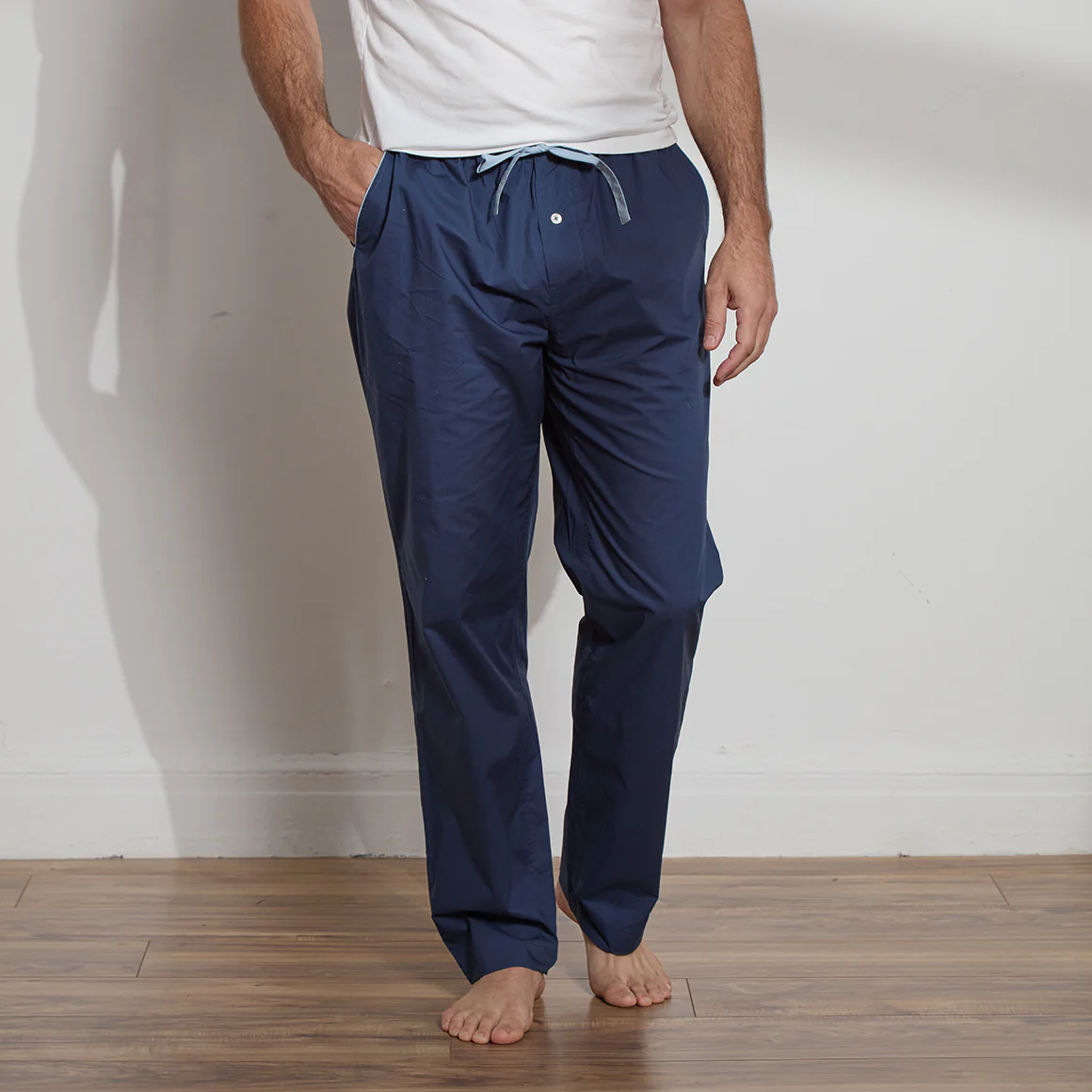 Unisex Organic Cotton Poplin Boyfriend Pant - Image 4