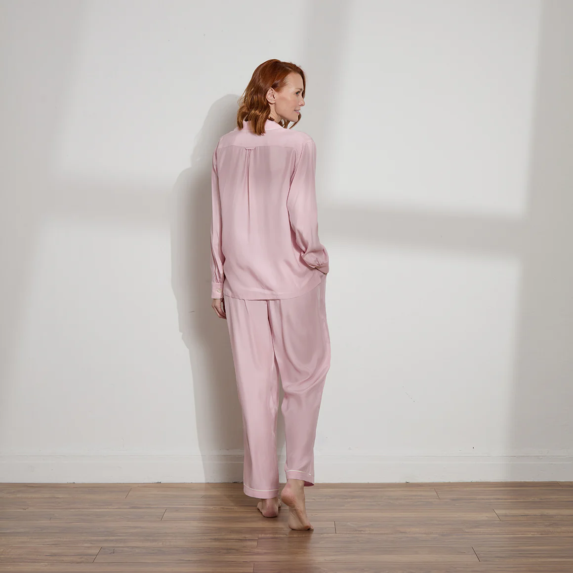 Washable Silk Long PJ Set - Image 3