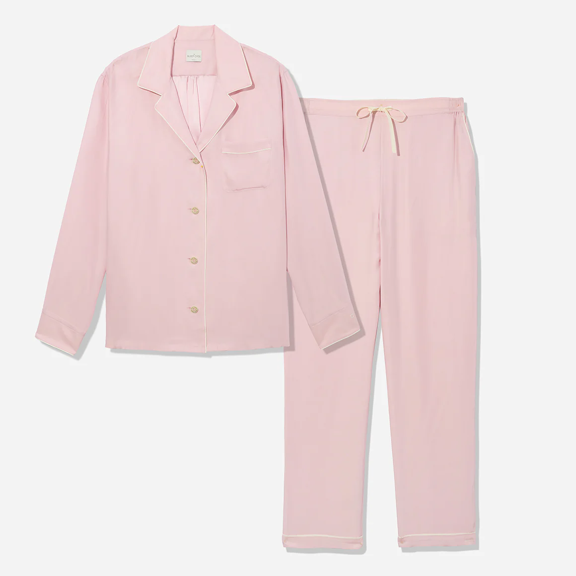 Washable Silk Long PJ Set - Image 5