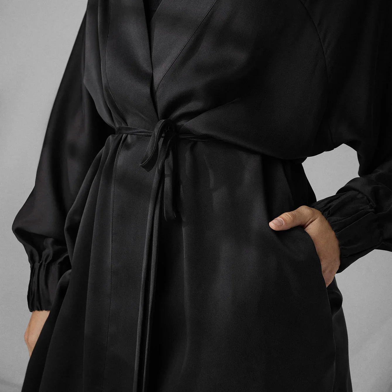 Washable Silk Robe - Image 3