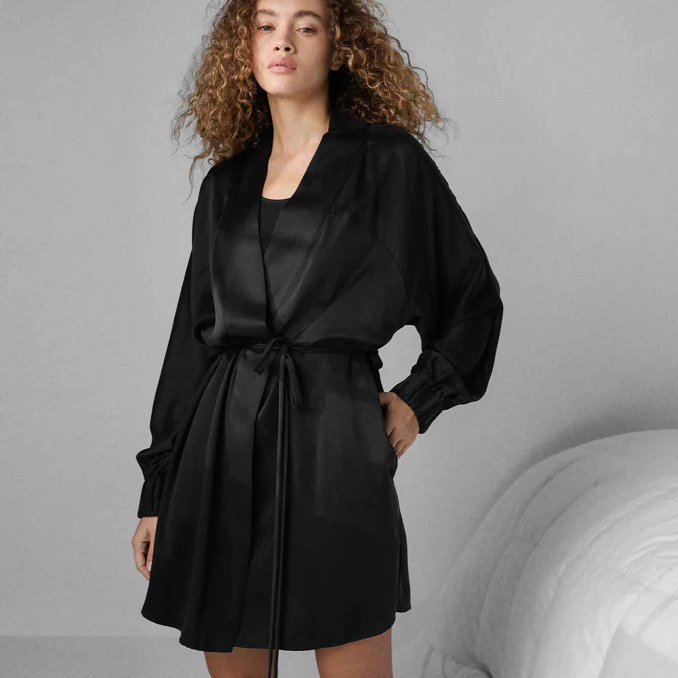 Washable Silk Robe - Image 4