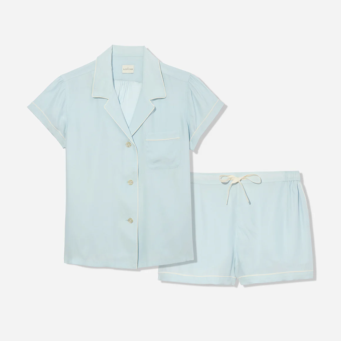 Washable Silk Short PJ Set - Image 7